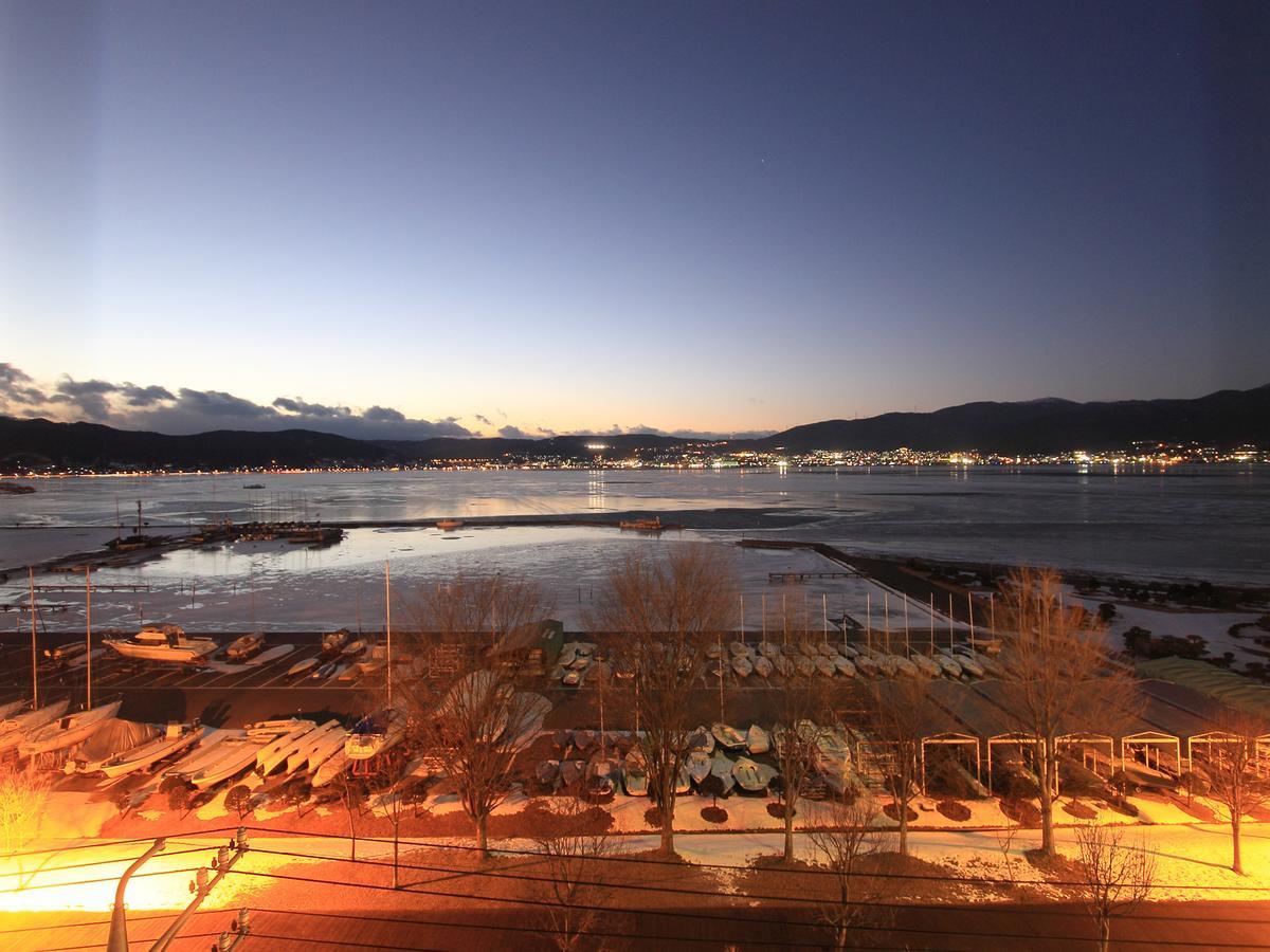 Suwa Lakeside Hotel Exterior foto